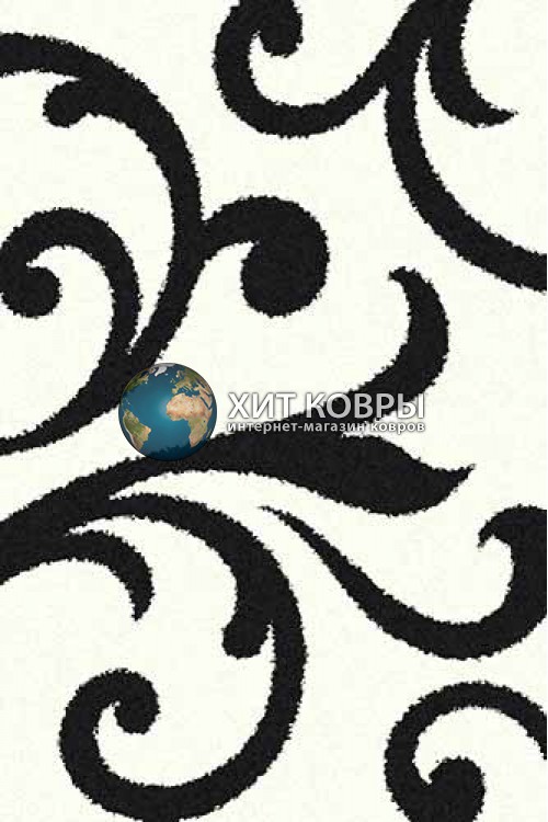 Российский ковер прямоугольный Platinum t644 natural черный